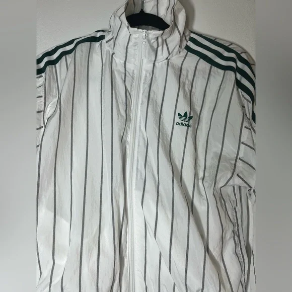 Adidas Originals White Green Striped - Picture 15 of 15